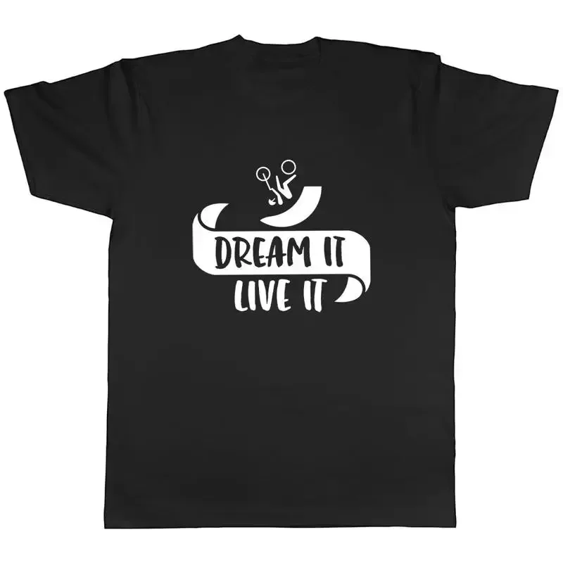 Dream It Live It - BMX Freestyle Mens Unisex T-Shirt Tee