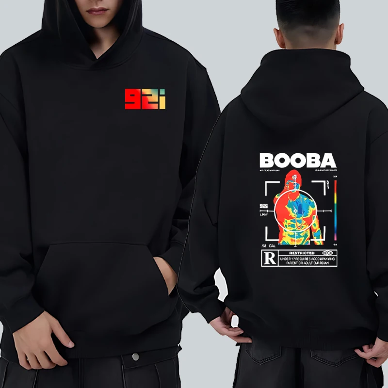 

B2O Fashion Printed Long Sleeve Hoodies Men women Casual Harajuku Streetwear Swearshirts Fleece vintage Pullovers Unisex