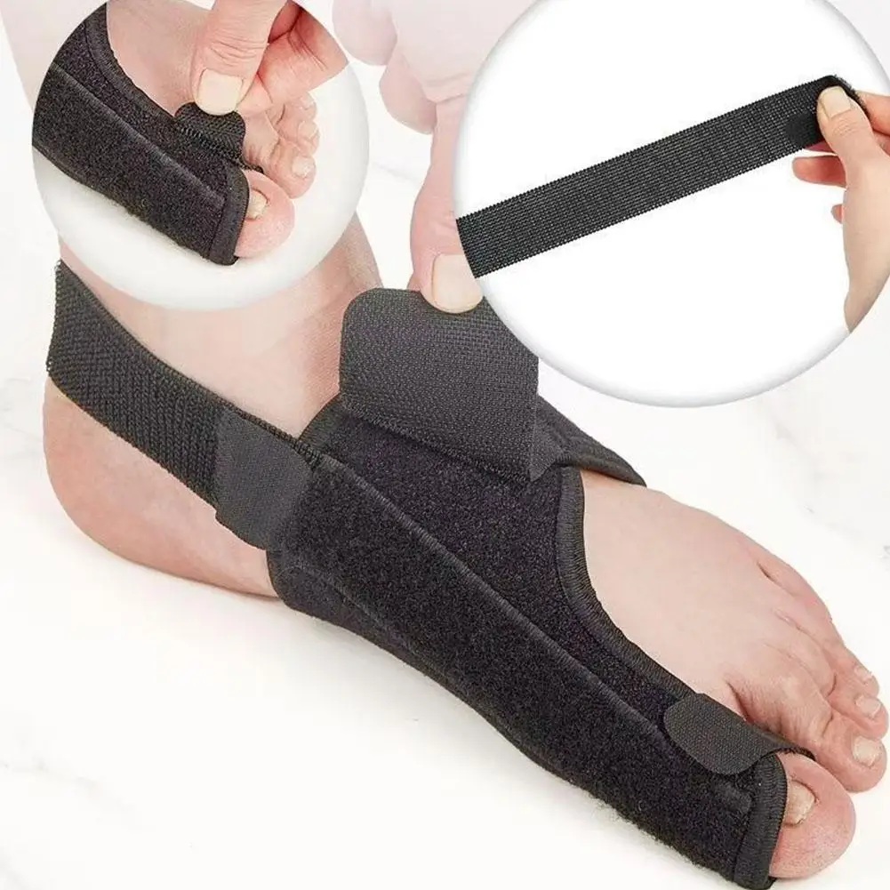EMS Big Toe Corrector Trainer Bunion Relief Toe Separator Adjustable Foot Support for Hallux Valgus Hammer Toe and Toe Alignment