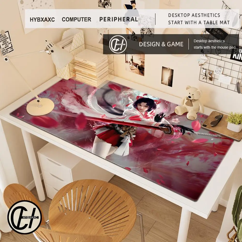 Naraka Mousepad New Gaming Custom Large Mouse Mat MousePads keyboard pad Anti-slip Natural Rubber Laptop Soft Mouse Mat