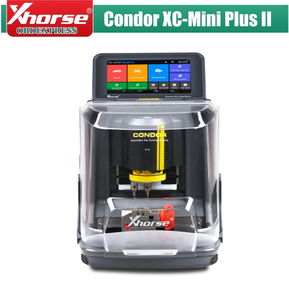 Xhorse Condor XC-Mini Plus II 2nd Generation of Condor Mini Key Cutting Machine
