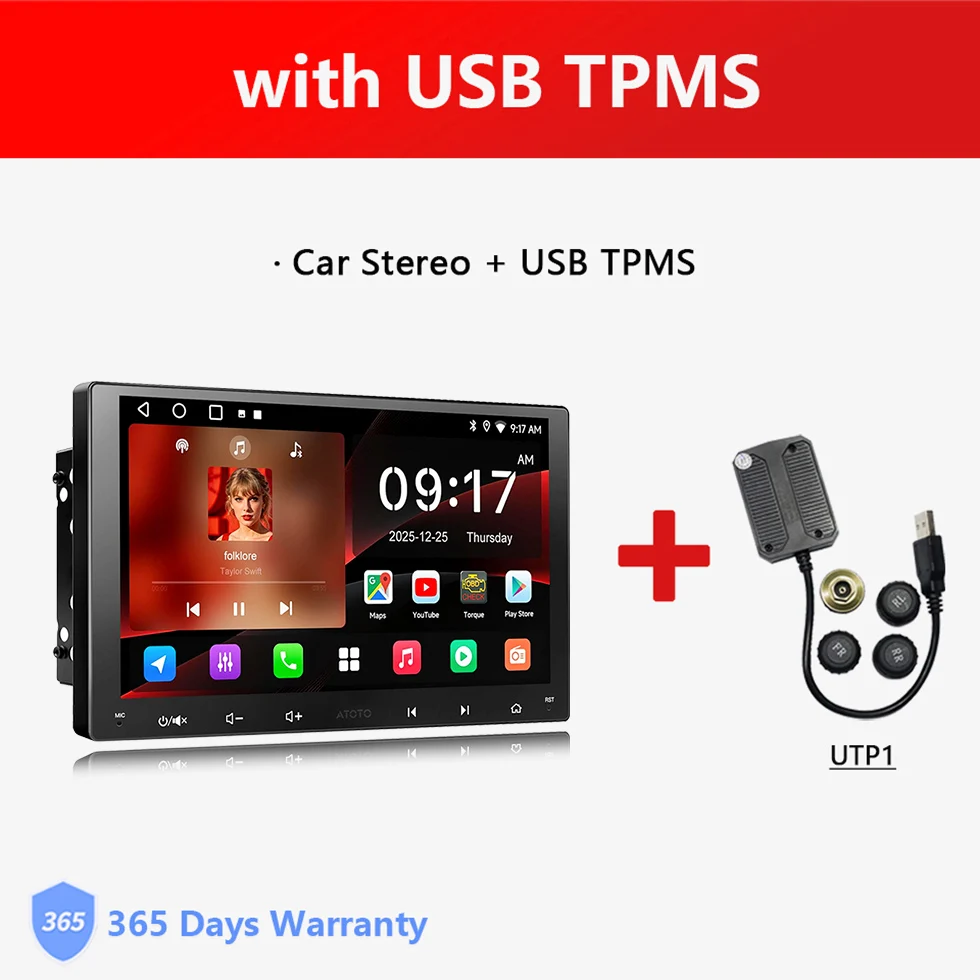 9 inch Android Double Din autoradio met CarPlay, Android Auto, draadloze verbinding, touchscreen, camera, wifi, bluetooth, gps-navigatie, DSP & EQ, hoofdunit, multimediaspeler voor in de auto, A5L