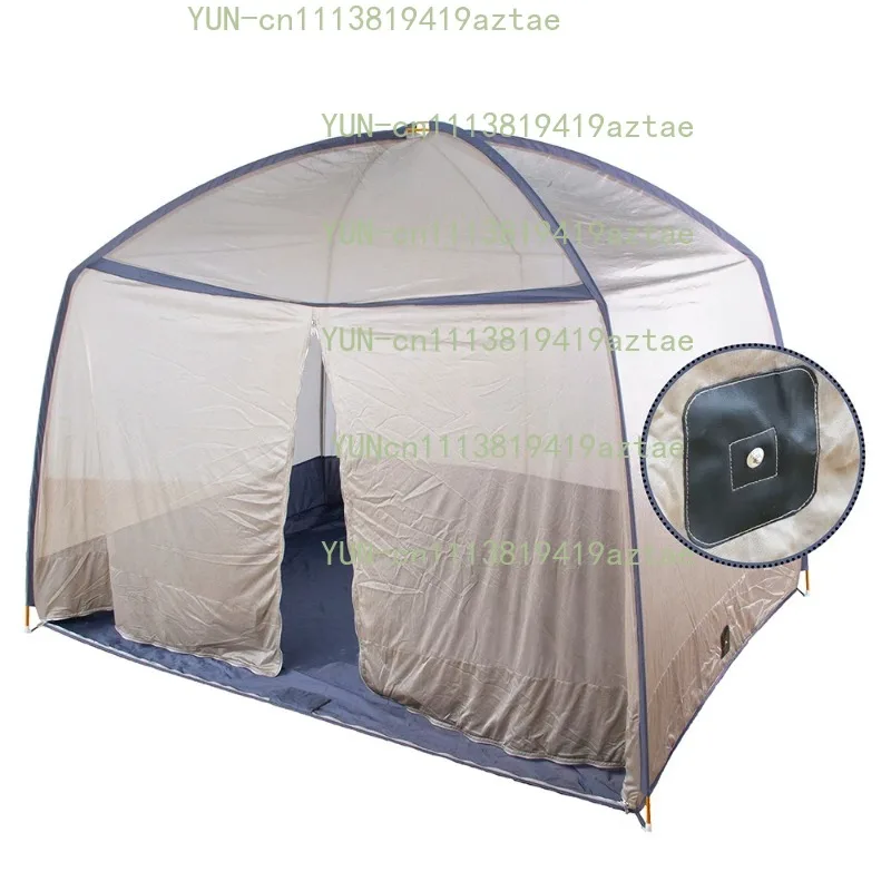 Queen Size Foldable High Protection EMF RF Radiation Shielding Urgarding Tent