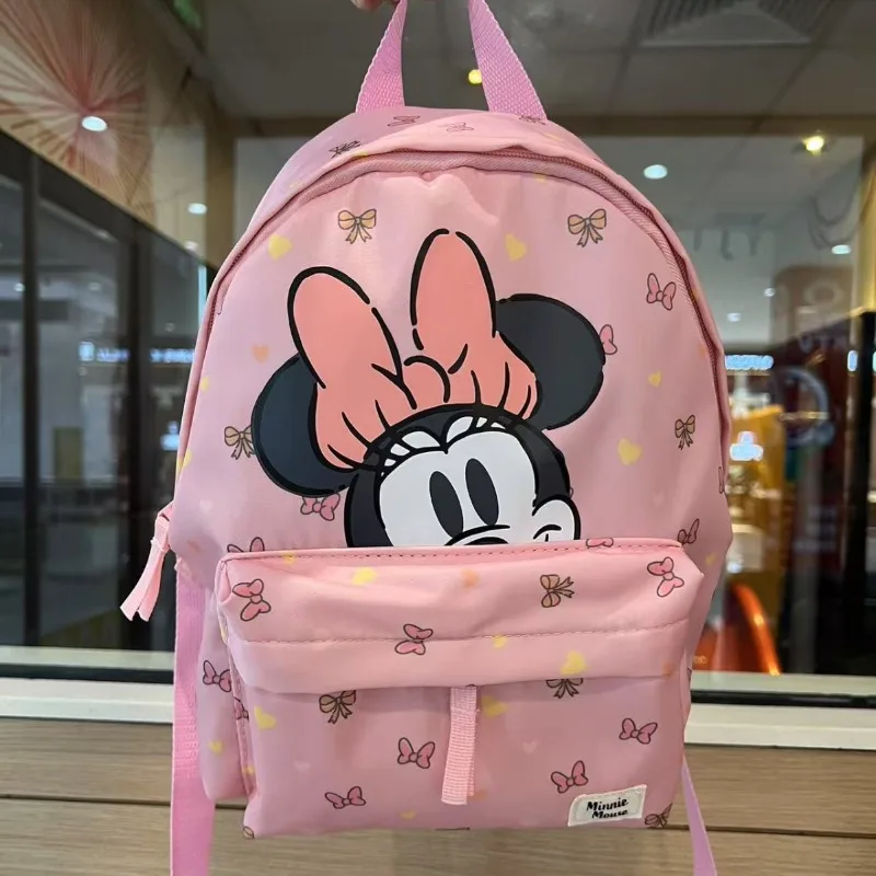 حقيبة ظهر ديزني الجديدة ميني للأطفال لعام 2025، حقيبة ظهر رياض الأطفال ذات سعة كبيرة وخفيفة الوزن للأولاد والبنات