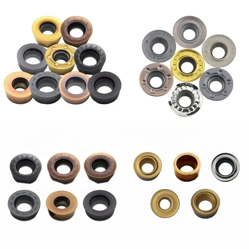 10pcs RDMT/RCMT Carbide Inserts RPMT CNC Lathe Parts Tool Milling Inserts CNC Tools