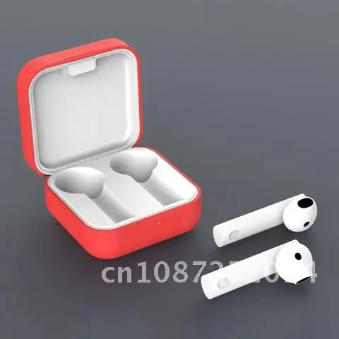 

Silicone Protective Case Cover for Xiaomi Air2 SE Wireless Earphone Solid Color with Hook Protector Case for Xiaomi Air2 SE