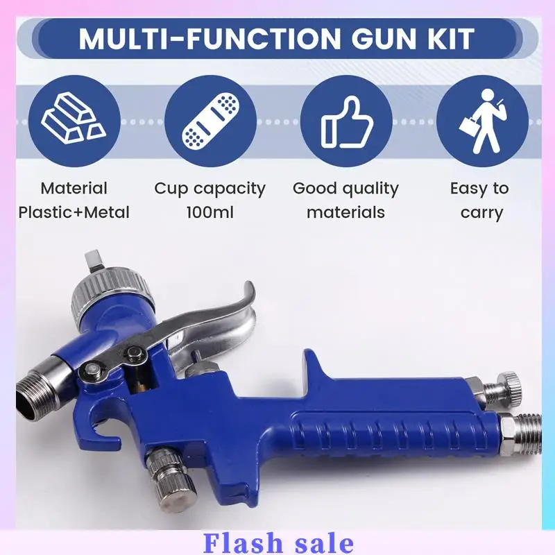 

A06R Professional 0.8MM/Nozzle H-2000 Mini Air Paint Spray Gun Airbrush HVLP Spray Gun For Painting Car Aerograph Airbrush