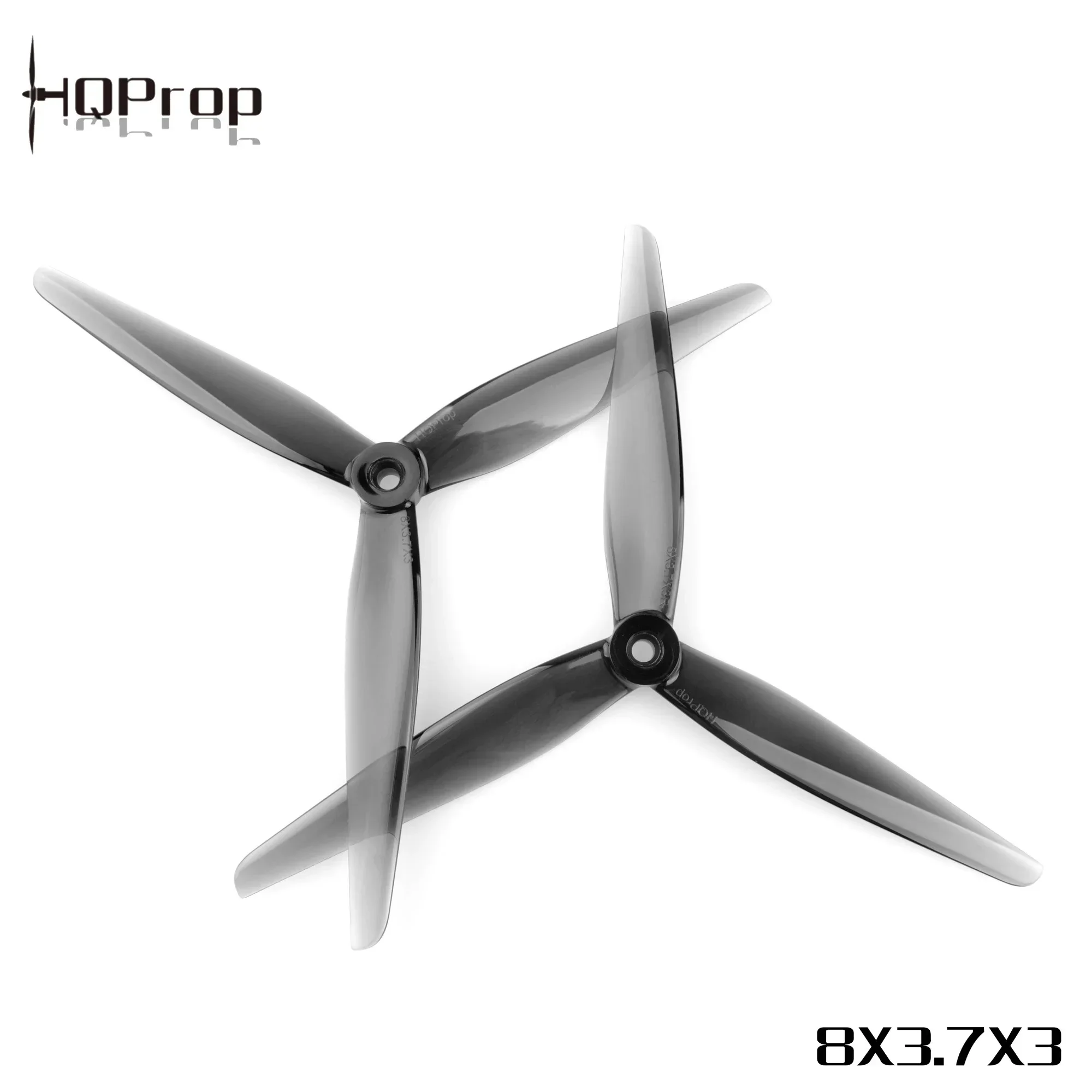 HQProp 8X3.7X3 8-inch propellers suitable for drone 3 blade accessories