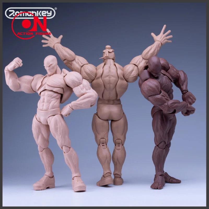 روماني X COWL UMS003 1/12 الرجل الكبير سوبر مرنة جسم مشترك قوي العضلات الذكور الجندي عمل الشكل الجسم للتجميع