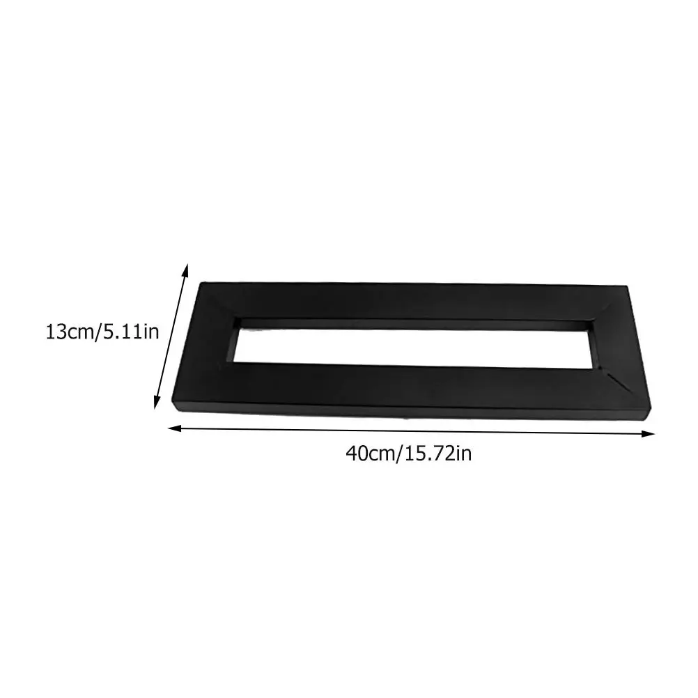1 set piattaforma effetti per chitarra supporto in lega durevole pedale per chitarra professionale organizzatore di accessori pedale effetti