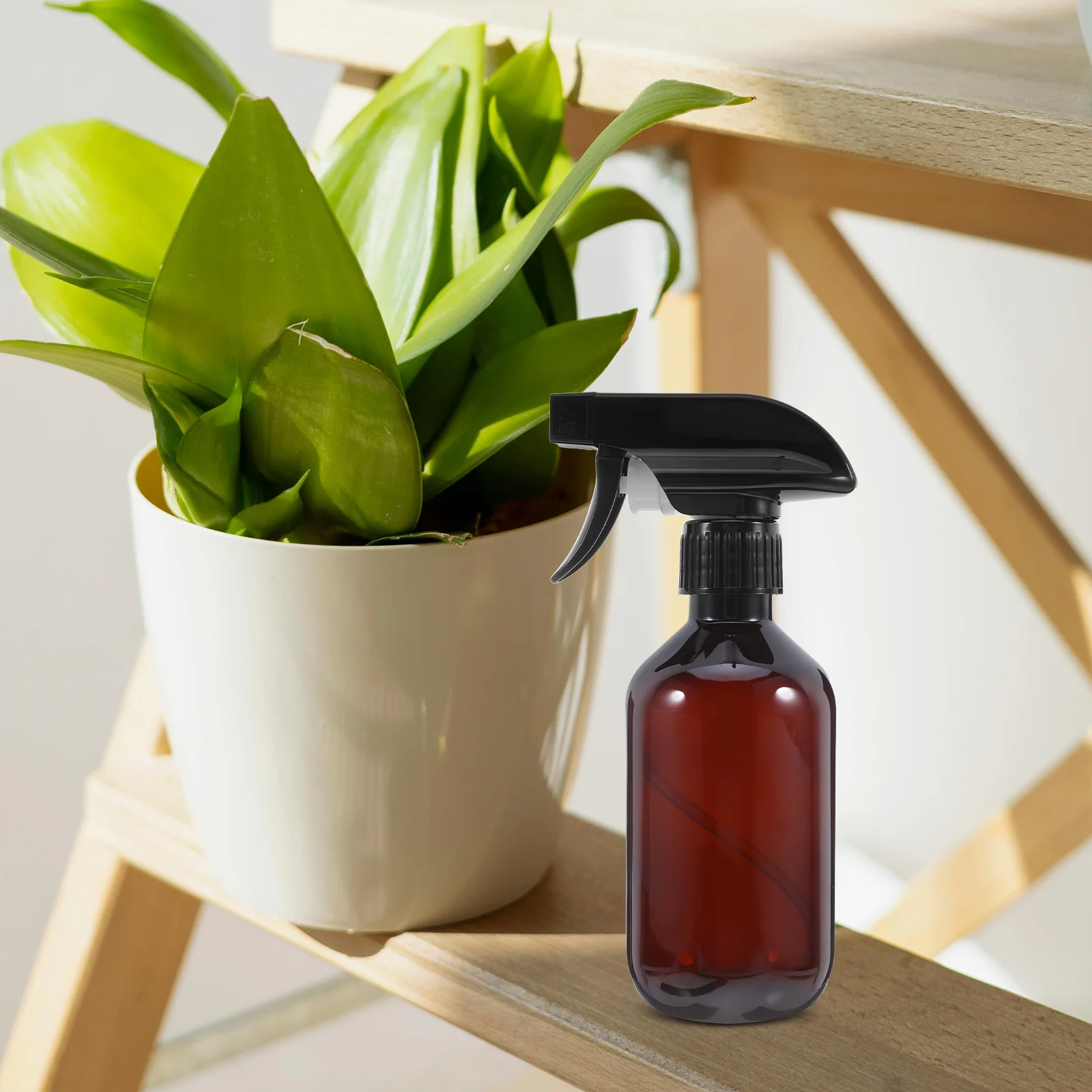 

2Pcs Transparent Spray Bottles Refillable 300ml Water Mister Spray Bottle for Cleaning Hair Care Plant Misting Pet Grooming