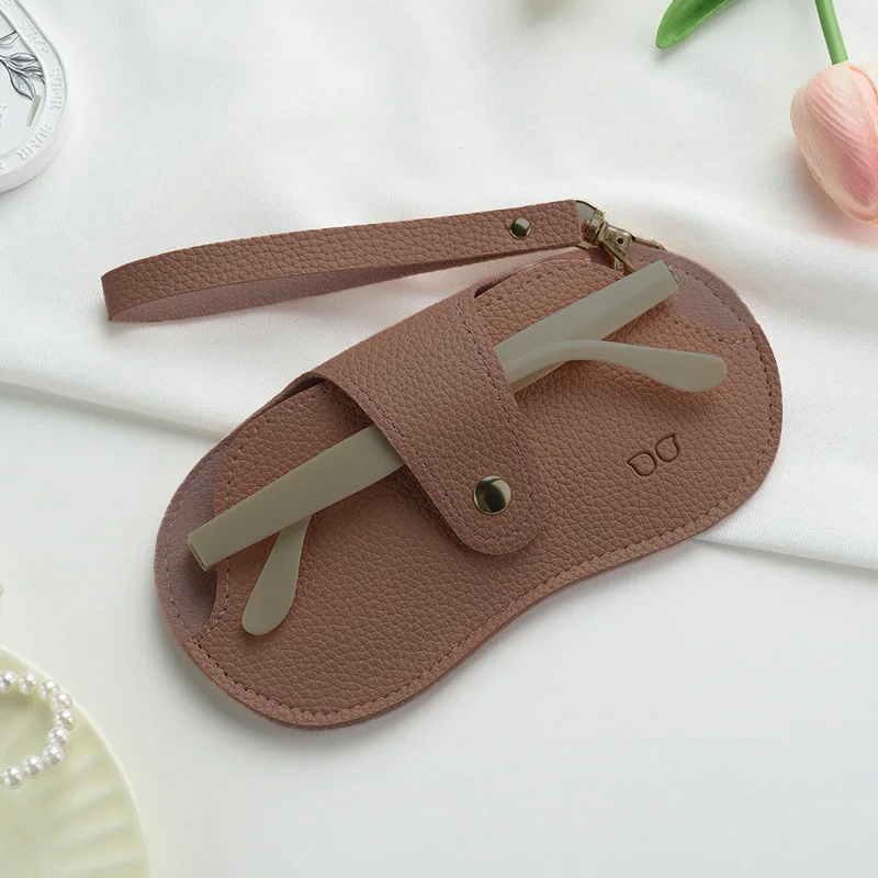 WERLLANDS Women PU Leather Eyewear Pouch Multi‑Color Soft Skin‑Friendly Spectacle Case Sunglasses Eyeglasses Storage Holder
