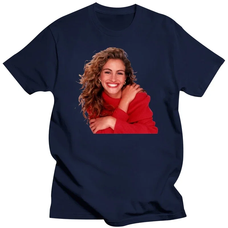 Julia Roberts T Shirt Celebrity Pretty Great Gift Present  T-shirt Tees Men'S Clothing Big Size:S-5xl harajuku men's t-shirts.