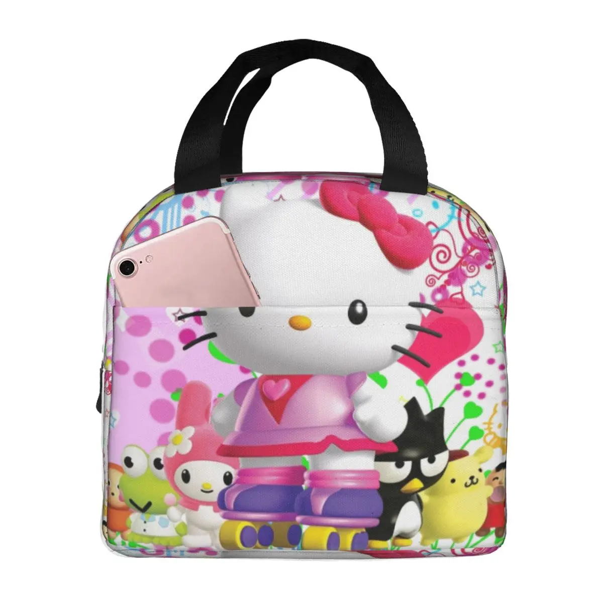 Hiking Fun Leakproof Insulated Unique Sanrio Hello Kitty Bento Boxes For Men Kid Food Container