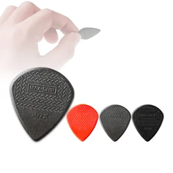Dunlop kostki do gitary Nylon Max Grip Jazz III Plectrum Mediator 471 1.38mm do basowego akustycznego akcesoria gitarowe elektrycznego