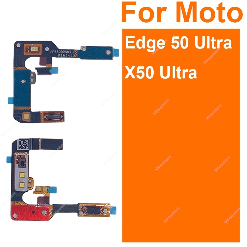 Image of Blitzlichtmodul-Flexkabel für Motorola MOTO Edge 50 Ultra X50 Ultra Rückkamera-Blitzlichtsensor-Flexkabel Reparatur