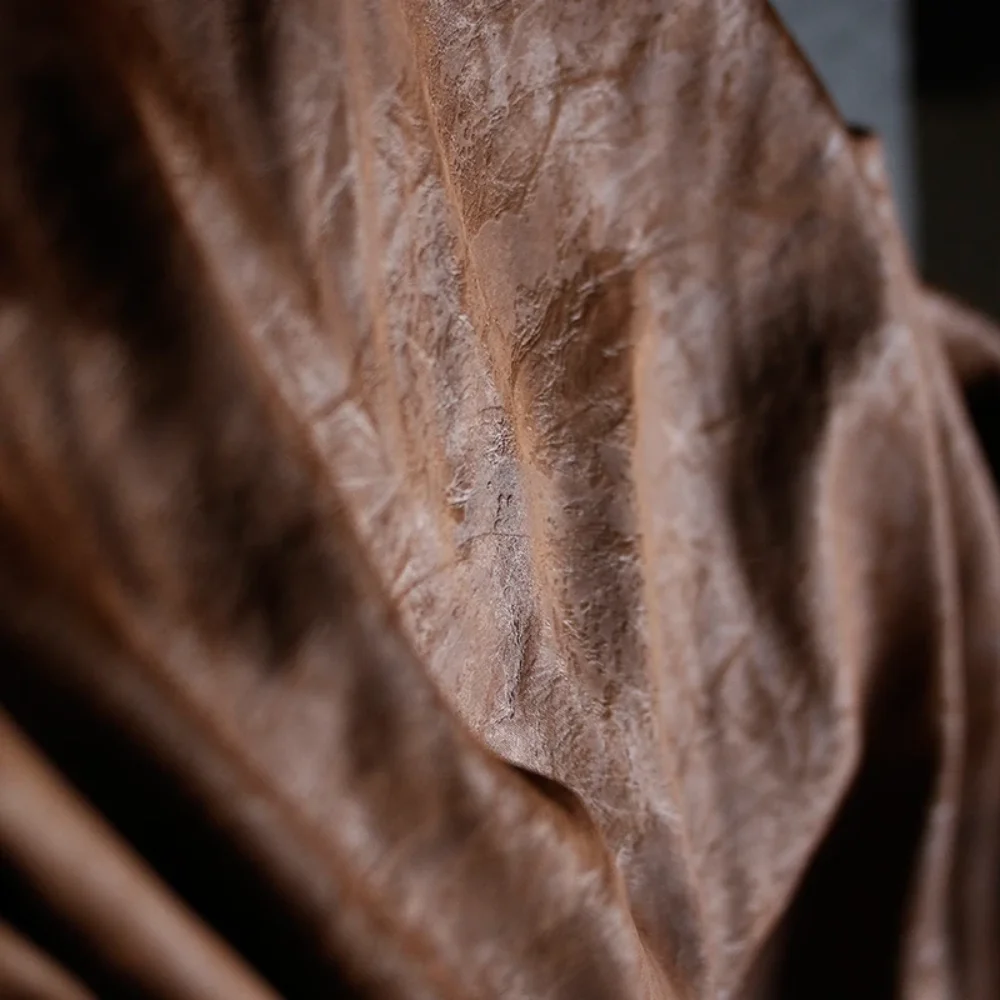 

Коричневый жаккардовый оригинальный ткань в китайском стиле, платье, дизайнерская одежда, ткань для шитья своими руками, оптовая продажа