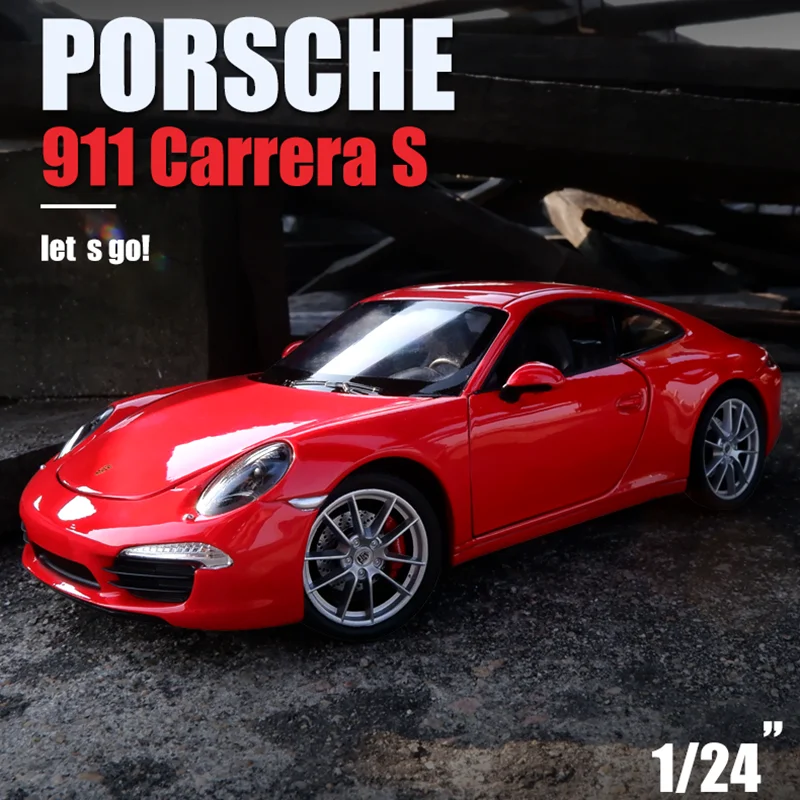 

1:24 Porsche 911 CARRERA S alloy car model Diecasts & Toy Vehicles Collect gifts Non-remote control type transport toy