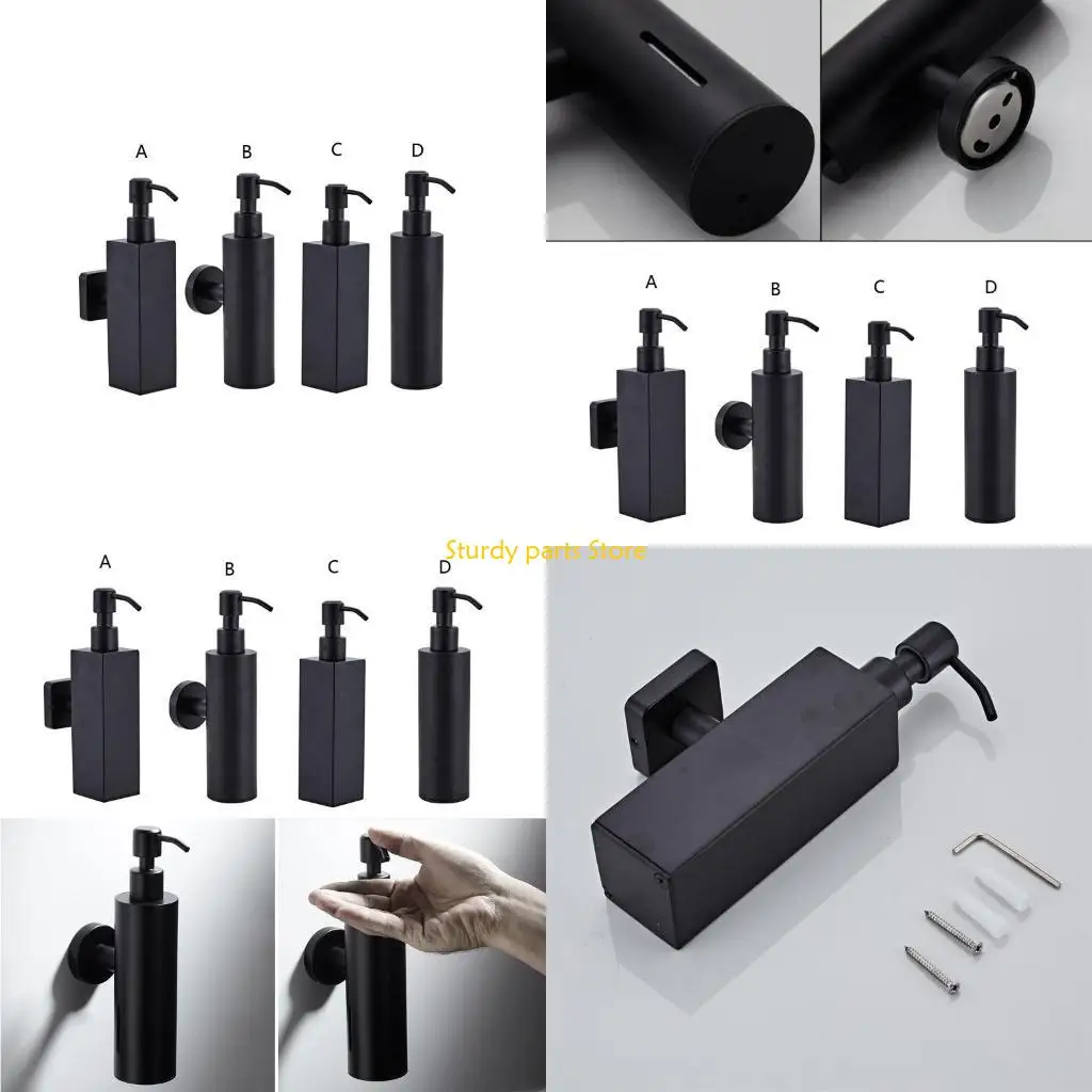 

Ручной дозатор для душа 97QC, 200 мл, вмещает шампунь, кондиционер, гели для душа