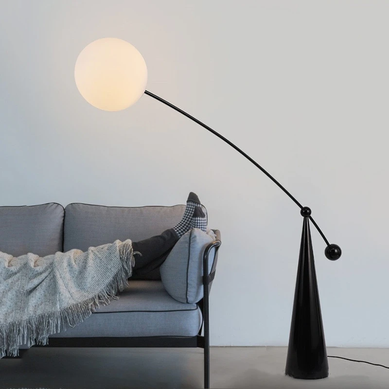 

MIRO Floor Lamp Nordic Modern Creative Simple glass standing lamp Living Room Bedroom Study Decoration aesthetic room decor ligh