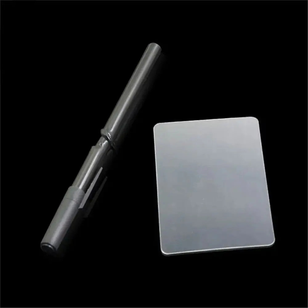 Magic Tricks Lubors Lens Twisted Pen Magic Props Card Perspective Distortion Gimmick Porp Mentalism Perspective Card Magic