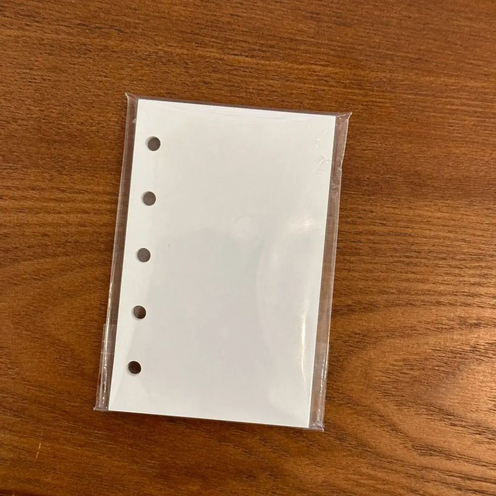 

Creative 5 Holes Binder Photocard Holder DIY Crafts Stationery Photocards Organizer Card Collect Book