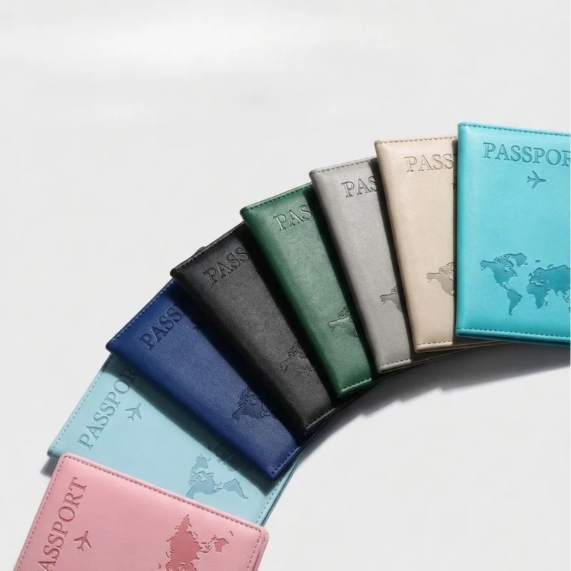 

Passport Holder Multifunctional Card Holder & Travel Organizer Case Women Me Passport Wallet with Ticket Slot for ID Documents