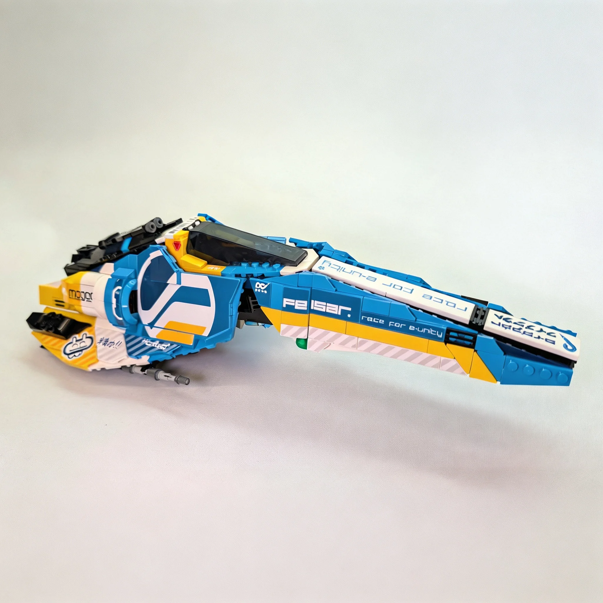 822pcs MOC Other WipEout - Feisar Anti-gravity Racer Model Christmas Gift Bookshelf Display Home Decor Collectible Desk Ornament