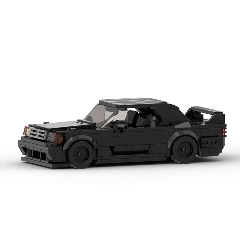

MOC Bens-Mercedez E190 EVO II Racing Sports Modular Technology Speed Champion Racer Building Blocks Creative Garage Toys