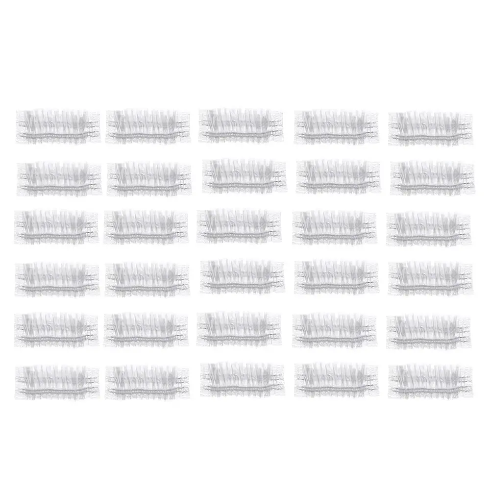 200 قطعة غطاء مقاوم للماء حامي المتاح للاستحمام صبغ الشعر الاستحمام غطاء للأذنين صالون لوازم مرونة الأذن درع العملي #6