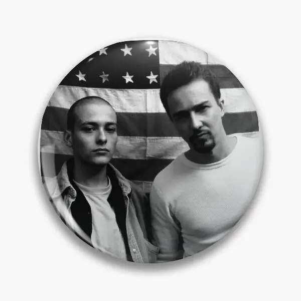 American History X Hate Is Baggage  Soft Button Pin Creative Badge Clothes Funny Lover Gift Decor Hat Cartoon Cute Metal Fashion