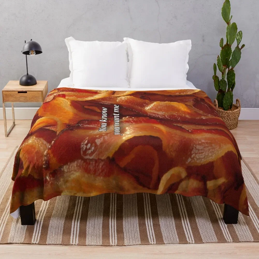 

Bacon Throw Blanket Sleeping Bag Heavy heavy to sleep Blankets