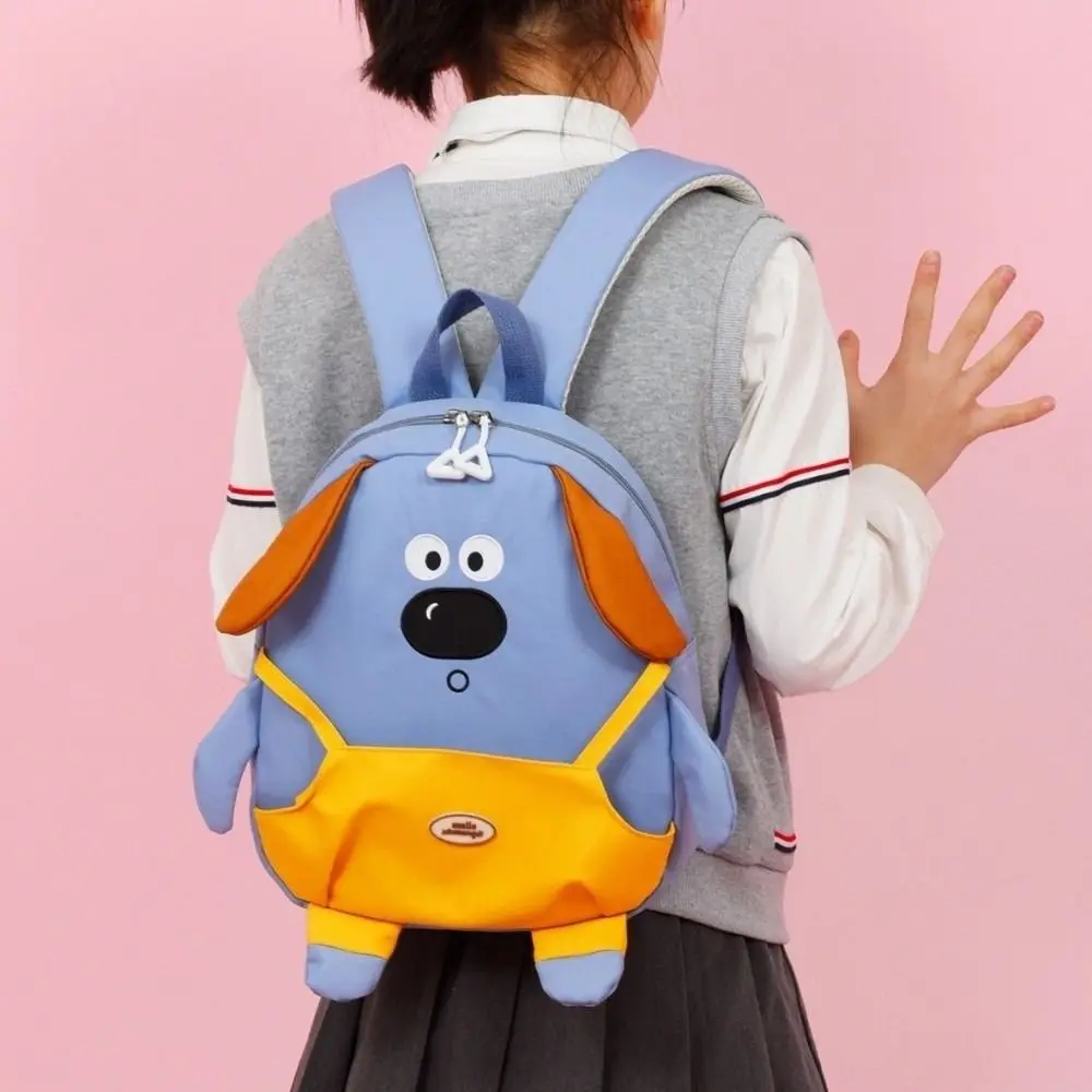 

Schoolbag Cute Cartoon Puppy Backpack Fashion Adjustable Strap Students Backpacks Ins Style Zipper Girls School Bags Gift