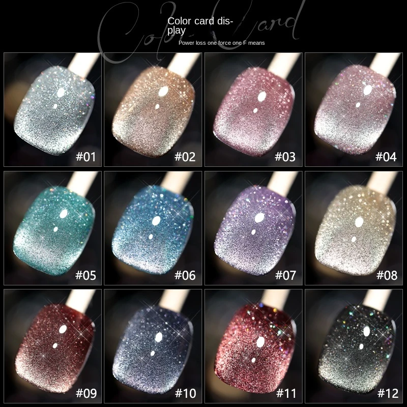 Annies 2022 Nieuwe Nagellak 15 Laser Metselwerk Cat Eye Nagellak Soak Off Uv Gel Volledige Dekking Gel Polish nagellak