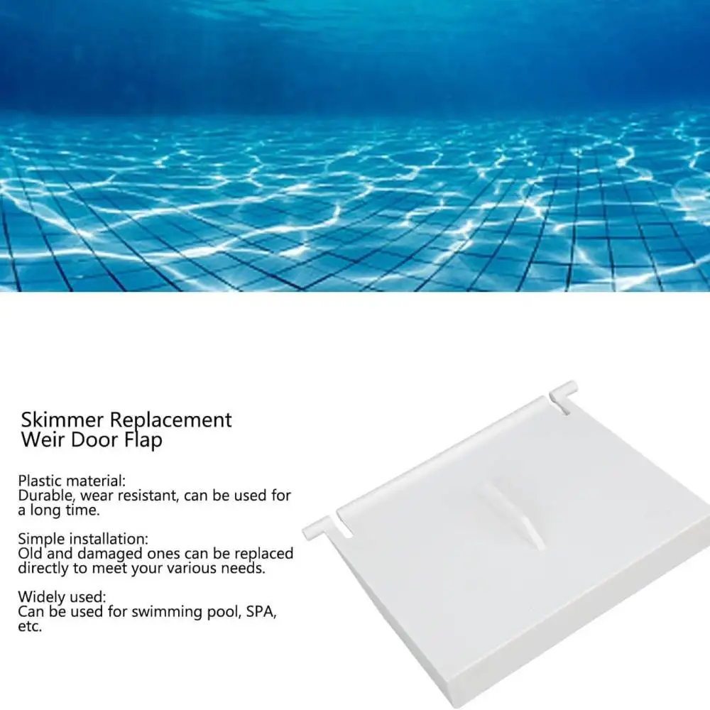 Pool Skimmer Weir Gate Flap For Hayward 8926 Replacement PVC Accessory Above Ground Swimming Pool Maintenance Repair Item