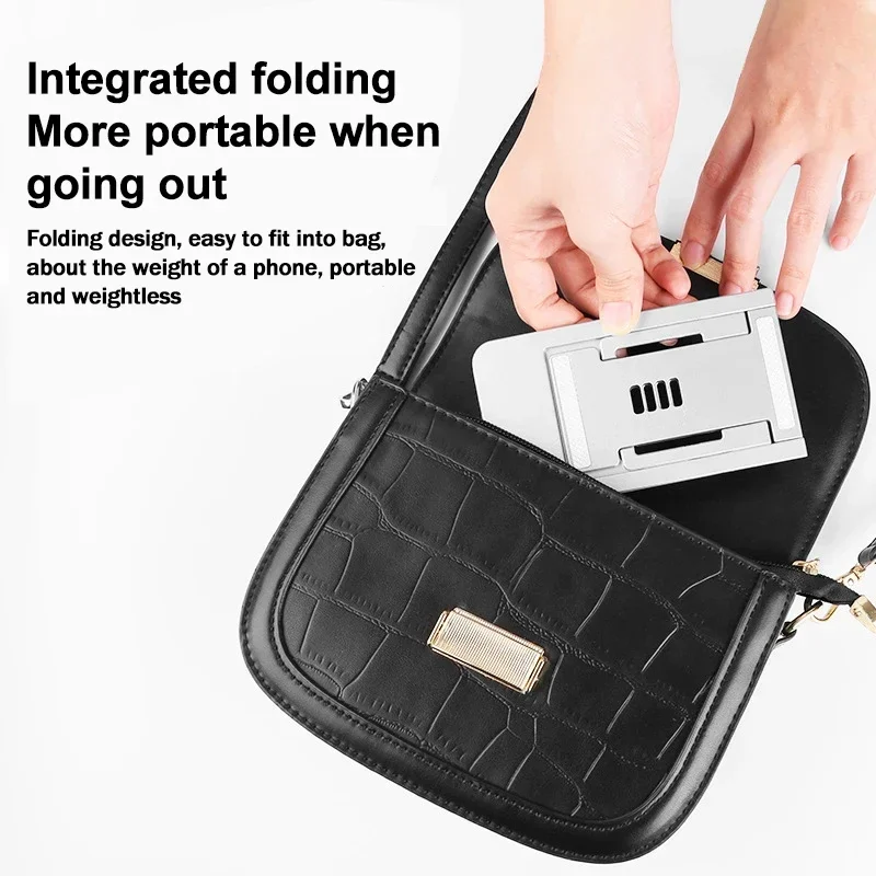 Portable Phone Holder Universal Lazy DesktopTablet Foldable Stand Plastic Multi-Angle Adjustable Bracket For IPad IPhone Android