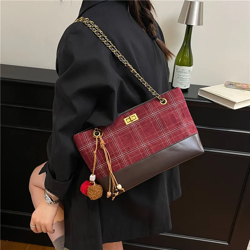 

Осень-зима 202, рабочая сумка премиум-класса для профессионалов, многофункциональная сумка через плечо из мягкой кожи, просторная сумка подмышками