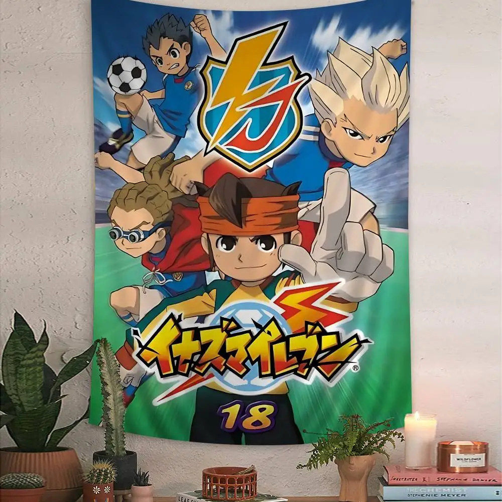 Inazuma E-Eleven Hanging Bohemian Tapestry Bohemian Wall Tapestries Mandala Kawaii Room Decor