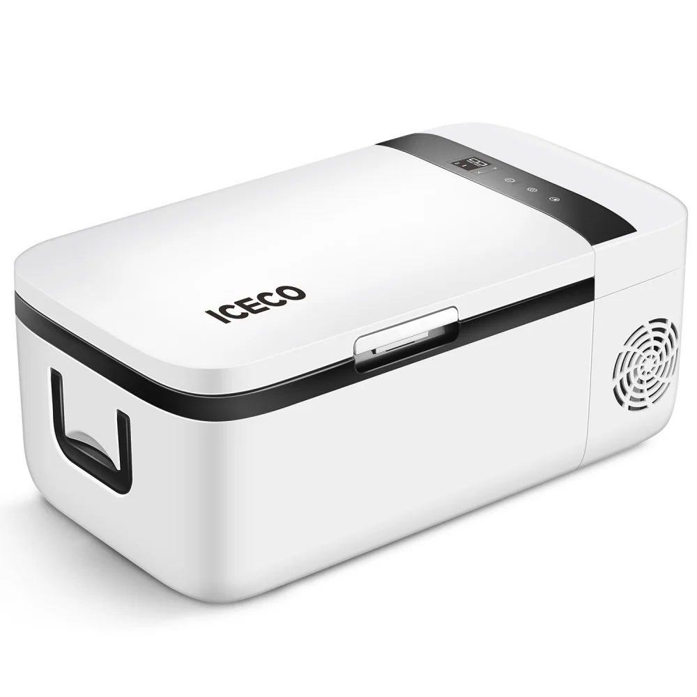 

Портативный автомобильный холодильник ICECO YCD12 12В/24В с компрессором, 12 л, пластиковый, для автофургонов, с защитой от низкого напряжения
