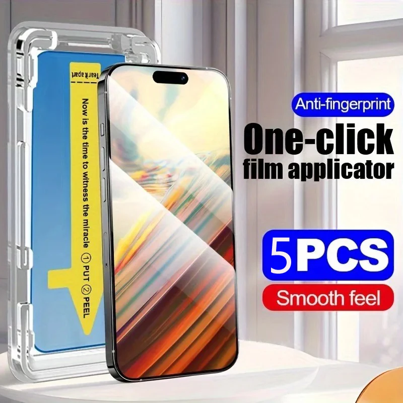 

5PCS Film for Honor X9d X9b X9A X9C Smart X9 4G 5G Dust Free Installation Screen Protector HD DefinitionTempered Glass Film Kit