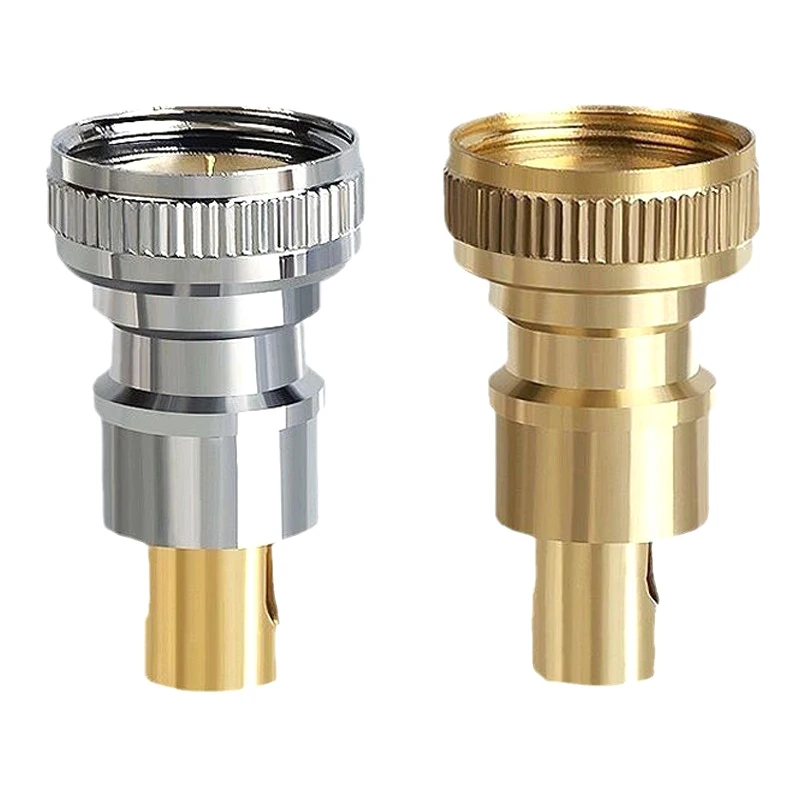 1/2" Adapter Interface Water Stop Valve for Washing Machine Anti-Dislodgement Faucet Water Nozzle And Tube-Connector