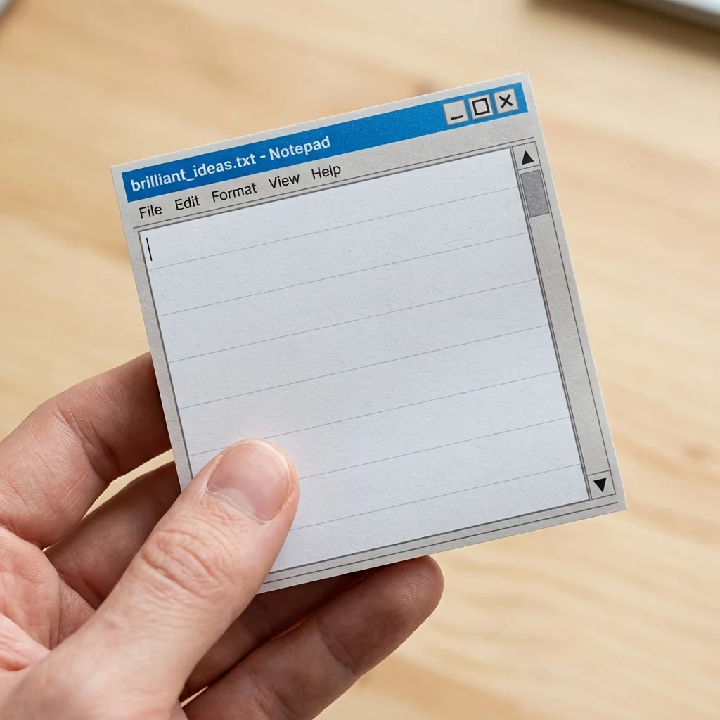 Retro PC Haftnotizen Set 4 Stück 200 Blatt 7,62x7,62cm Vintage Notizblöcke Büro-Schreibtisch-Deko Geschenk für Männer Frauen Geeks Kollegen – Detail 4