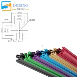 Good quality 3d Printer Frame Kit  2020 European Standard Frame Profile Kit For VORON  2.4 300mm  3d Printer KIT
