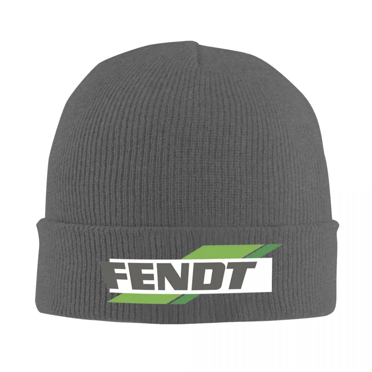 Fendts Logo Tractor Gebreide Muts Heren Mutsen Winter Muts Acryl Warme Meloen Cap