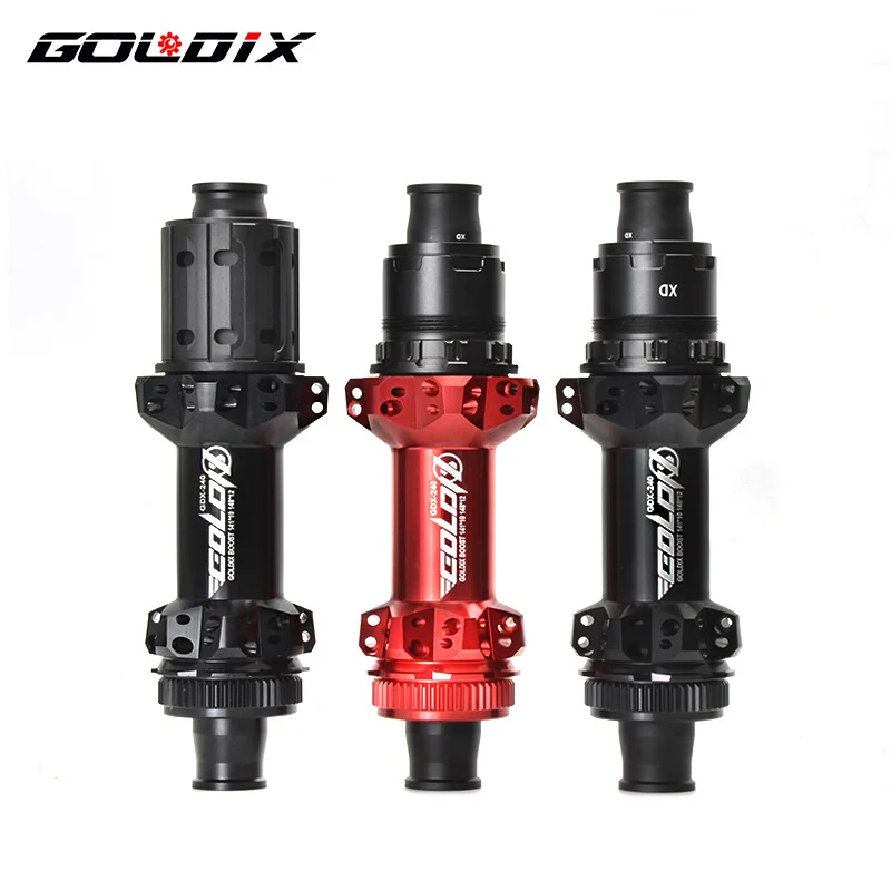 GOLDIX 240 Bicycle Wheel Sealed Bearing Straight Hub 28 Hole Center Lock Disc Brake 148X12 141X10 HG/XD/MS