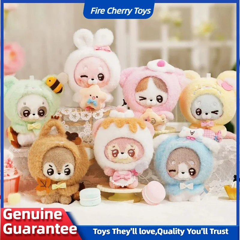 

Genuine Handspupu Jam Macaroon Series Blind Box New Cute Plush Comfort Doll Surprise Box Desktop Decorations Girl Birthday Gift