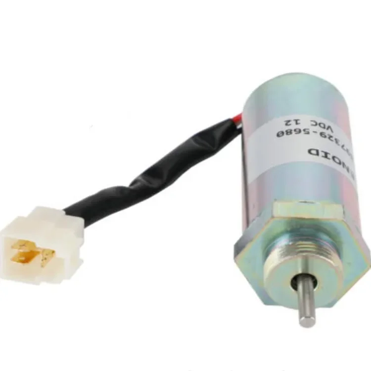 

Горячая продажа, новый соленоид отключения топлива 897329 -5680 для двигателя 3LB1 4LB1 3LD1 3LD2 4LE1 Экскаватор EX55