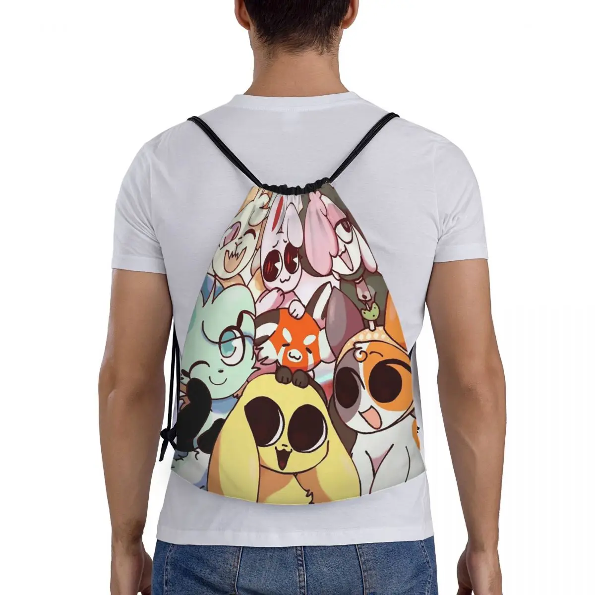 

Рюкзаки Chikn Nuggit, повседневные сумки на шнурке, сумки для мелочей, сумки для книг, сумки для путешествий и школы