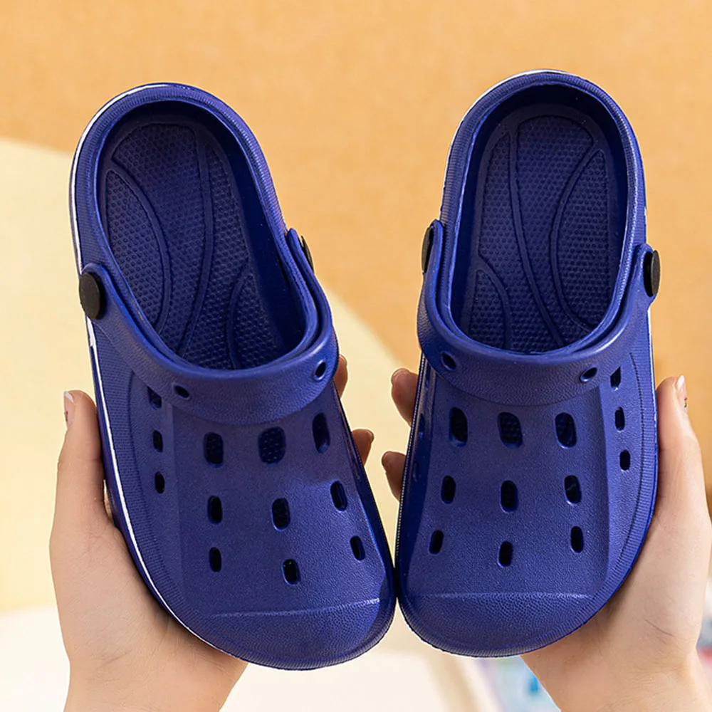 SmilePoP Sommer Frauen Sandalen Neue Weiche Strand Frauen Hausschuhe Im Freien Rutschfeste Wasserdichte Loch Hausschuhe Weibliche Vaction Pool Rutschen – Detail 2