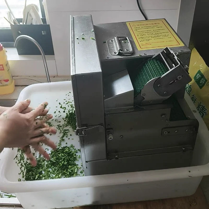 Commercial Spring Onion Cutter Automatic Electric Cucumber Slicer Potato Shredder Chopper 220v 110V